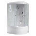 Душевая кабина Royal Bath RB 8120BK1-T 120х80 см, с прозрачными стеклами, левосторонняя