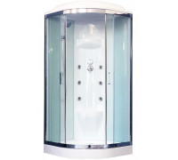 Душевая кабина Royal Bath RB 90HK7-WT-CH 90х90 см, с прозрачными стеклами