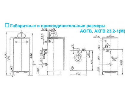 Газовый котел АОГВ 23,2  Eurosit  (М) Боринское